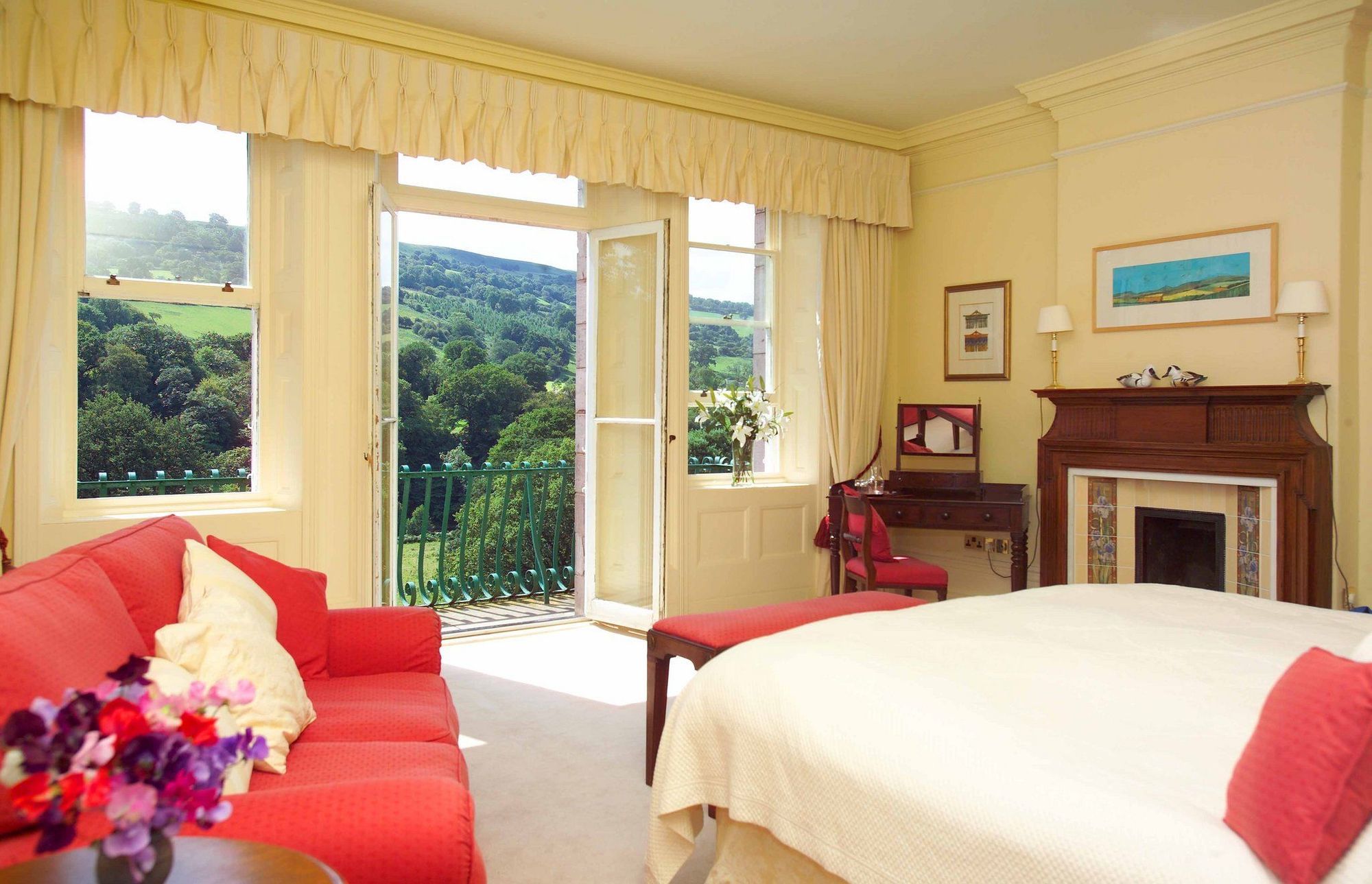 Gliffaes Country House Hotel Crickhowell Ruang foto